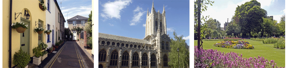 Views of Bury St Edmunds